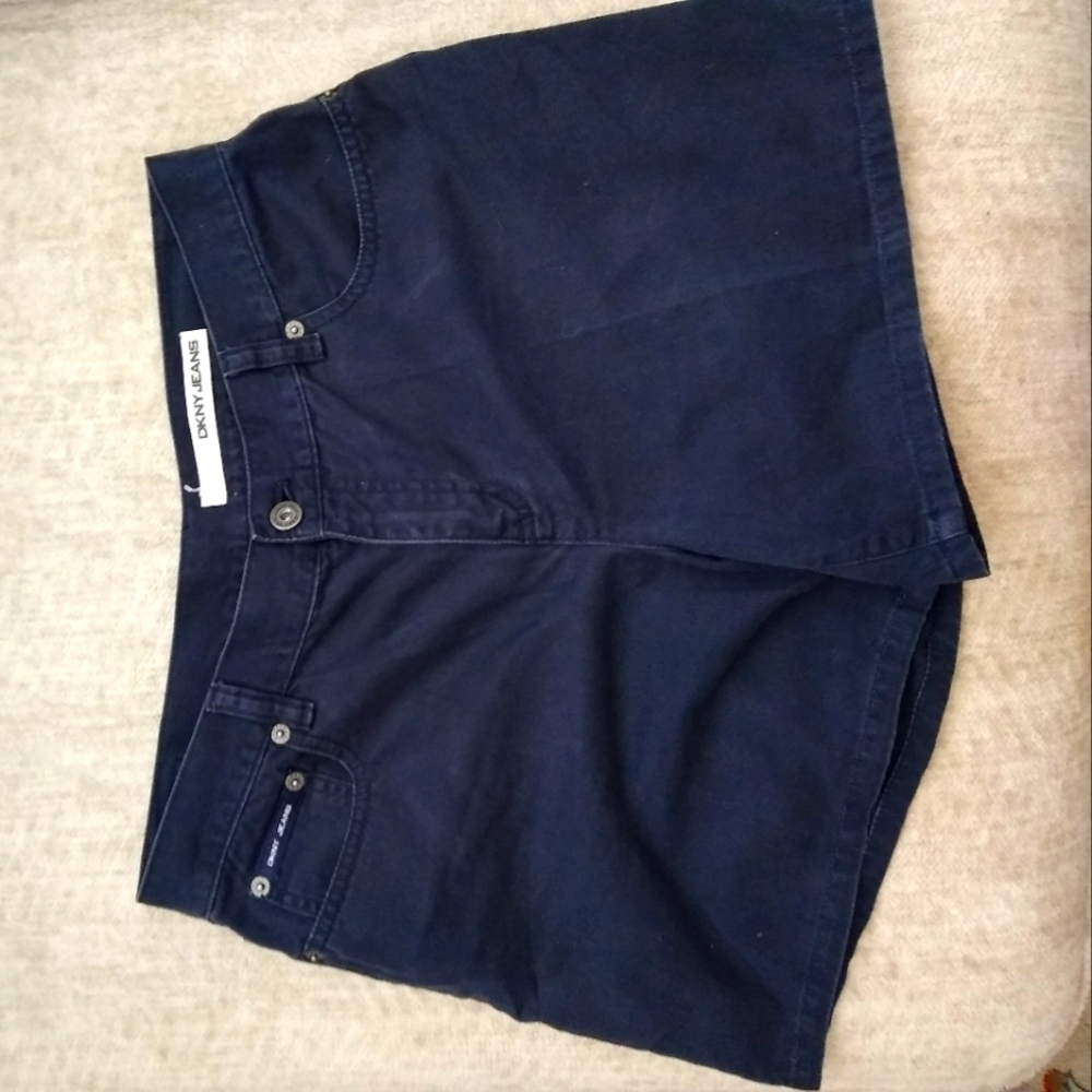 DKNY navy blue shorts size 8